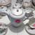 Imperial Rose Coffee Pot Teapot WITH 2 Cups and Saucers China Dishes 8 thumbnail