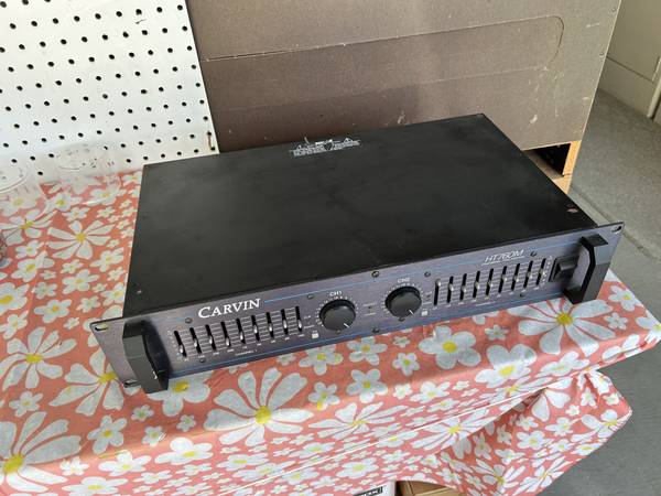 Carvin HT760M Amplificador Profesional de 750 W - Amplificador de Audio en Vivo - $200 (Oceanside)63436949010049123