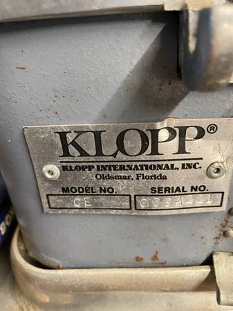 Klopp Model CE Electric Coin Counter  vintage wrapper 1