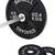 Olympic cast iron weight plate set 245 lbs plus 45 lb Bar 2 thumbnail