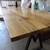 Hand Made Solid Hickory Dining Table 6 thumbnail