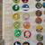 Vintage POGS 90's game - 156 POGS, 5 Slammers and 1 POG case 7 thumbnail