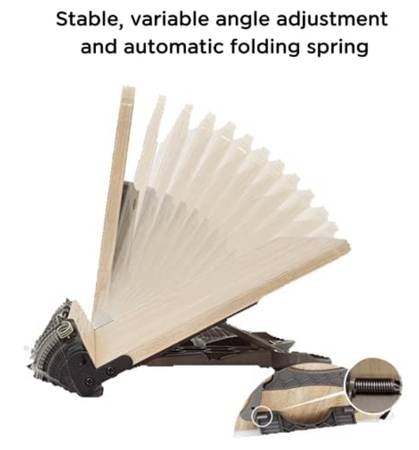 Adjustable Foldable Book Stand - BestBookStand - $10 (Brooklyn-Windsor Terrace)63471364988675123
