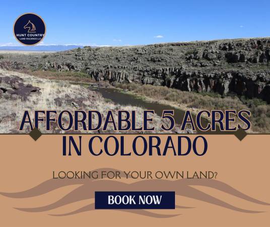 $11,000 Accesible 5 Acres en Colorado – Cerca de Mesita (Costilla)63659832863617120