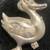 Vintage Sterling Silver Handmade Duck Brooch 1 thumbnail
