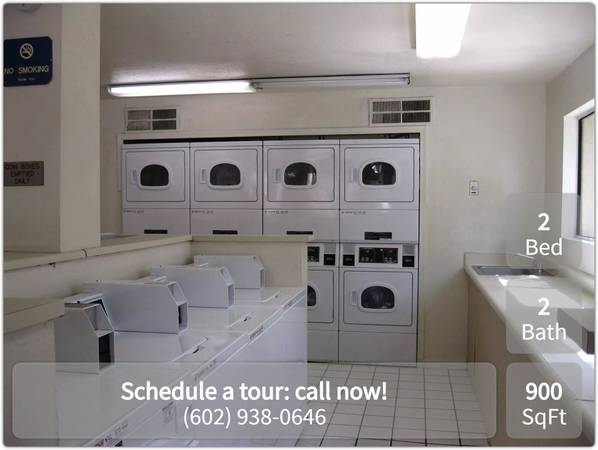 $1,157 / 2br - 900ft2 - Central location in Phoenix. 2 Bed, 2 Bath! Stop by for a tour! (Phoenix)64024992158339121