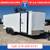2025 Interstate 7 X 16 Patriot VNose Cargo Trailer White 1 thumbnail