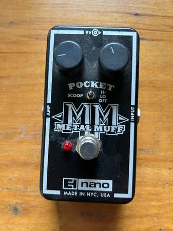 Mini Metal Muff Pedal 1
