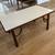 Two white 1960's vintage mid century coffee tables 2 thumbnail