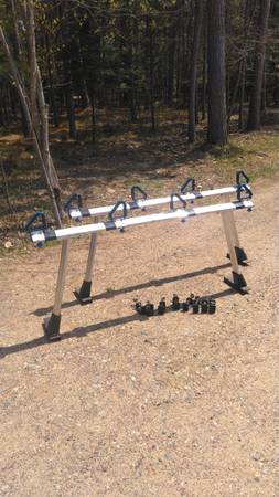 Reese TransRack aluminum ladder, canoe, kayak cargo rack 1