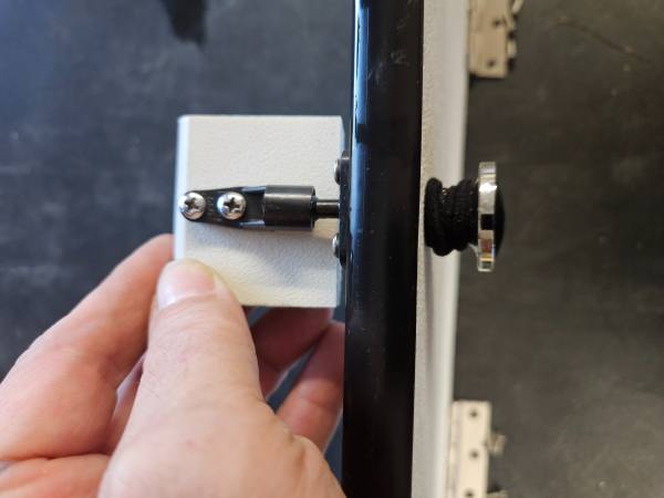 Boat hinged door and latch - $10 (BEAVERTON)63470991554179123