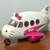 Hello Kitty Sanrio Jet Plane Airplane Playset Collectible Toy 4 thumbnail