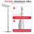 EMART Backdrop Stand Heavy Duty 10x10Ft,Three Crossbar Pipe and Drape 4 thumbnail