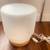 table lamp ~ large frosted glass 3 thumbnail