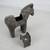 Japanese Elite Haniwa Cast Iron Horse Incense Burner Removable Saddle 6 thumbnail