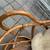 Rattan / bamboo swivel chair with cushion A247 8 thumbnail