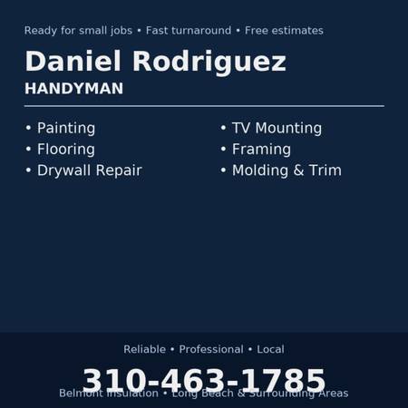 Handyman services painting 1