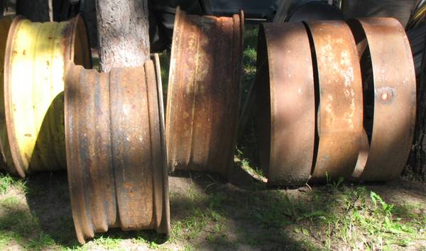 Fire rings for camp fires 1