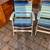 Pair of vintage Sun Terrace Co. folding vinyl strap chairs A195 2 thumbnail