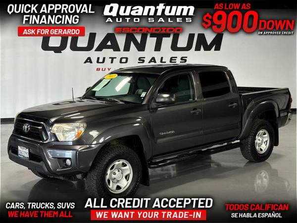 1 2012 TOYOTA TACOMA DOUBLE CAB PRERUNNER PICKUP 4D 5 FT 1