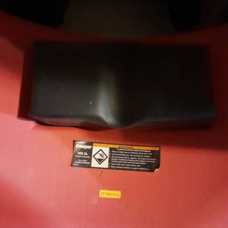 Low Profile Automotive Creeper w/Padded Headrest 1