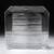 Hoya Japan Crystal Dishes Square Notched Corners Embossed 5.75" Set of Five (5) 2 thumbnail
