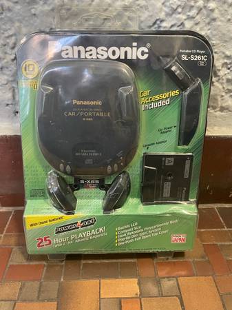 New Panasonic Portable CD Compact Disc Player AM FM Radio Audio System 1