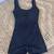 Women's Black Short 1 piece - Open Back, Padded Bra (Removable) - NEW 1 thumbnail