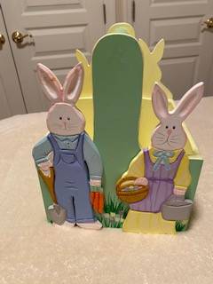 EASTER Wooden Basket, Ceramics, Eggs, New DVD HOP, + More 1