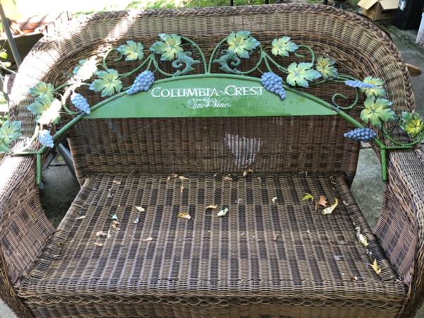 Columbia Crest Metal Advertising Sign 1