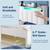 Full Size Bed Frame with 2-Tier Storage Headboard & 2 Large Drawers Velvet Uphol 4 thumbnail