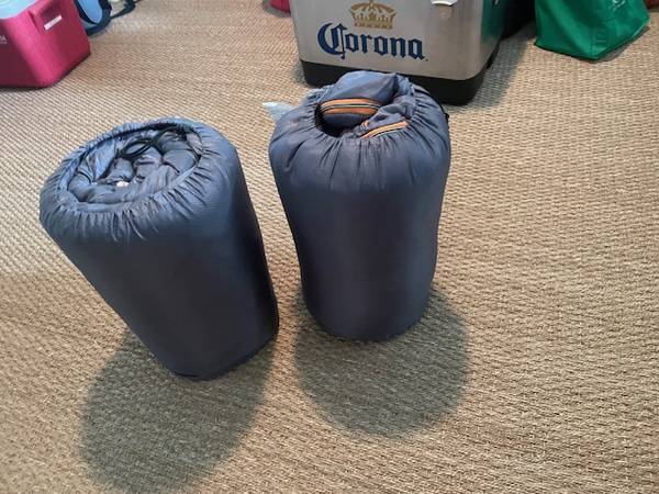 2 coleman sleeping bags 1