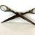 Antique Sewing Scissors solid forged steel 2 thumbnail
