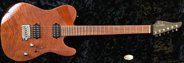 Suhr Custom with Scalloped fingerboard 1