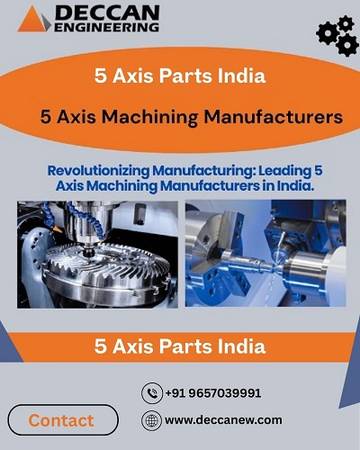 Premium 5 Axis Parts India | Trusted 5 Axis Machining Manufacturers 1