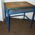 SCHOOL DESK for Child Antique circa 1940's Metal Frame Vintage 4 thumbnail