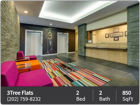 $1,903 / 2br - 850ft2 - Welcome to your new 2 bed, 2 bath! Washer & dryer in unit! (Washington - 1 min Georgia Ave Station)64040195133058121