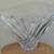 Huge 24" wide Art Vannes, France crystal glass centerpiece bowl vase 4 thumbnail