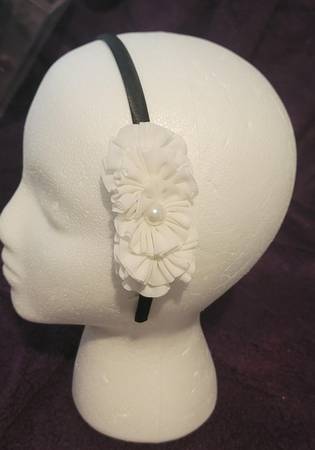 White Flower Headband 1