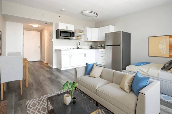 Sundeck, Storage Lockers, Community Garden 1