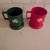 Vintage Tupperware Christmas Coffee Cups 3 thumbnail