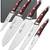 Brewin CHEFILOSOPHI Japanese Chef Knife 5 Pieces Set - BRAND NEW 1 thumbnail