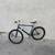 Road Bike - blue with leather seat 1 thumbnail