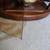 Table Lamp etched glass wheat night light candle vintage 7 thumbnail