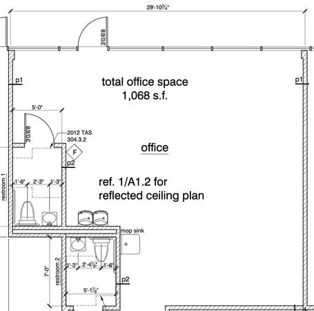 1,068 SF OFFICE OR BOUTIQUE SUBLEASE – AIRPORT BLVD / E. 38½ ST – $220 1