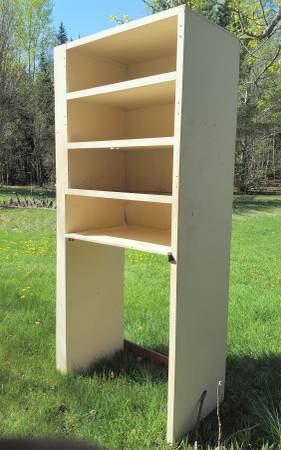Tall Wooden Shelves 1