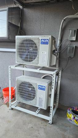 AUX AC mini split unit 20 seer2 115v 1