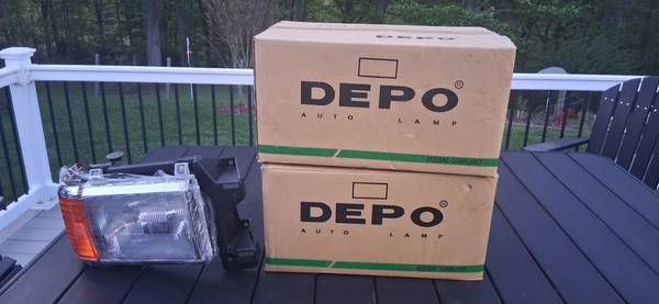87-91 F Series & Bronco Headlight Assemblies 1