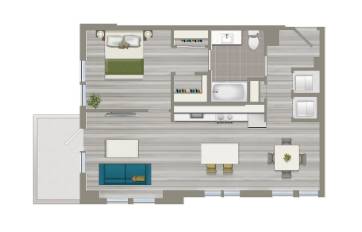 $2,215 / 1br - 760ft2 - WiFi Access, Leasing Now, Pelotons in Gym (Washington)63822292736131123