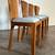 Art deco style teak chairs 3 thumbnail